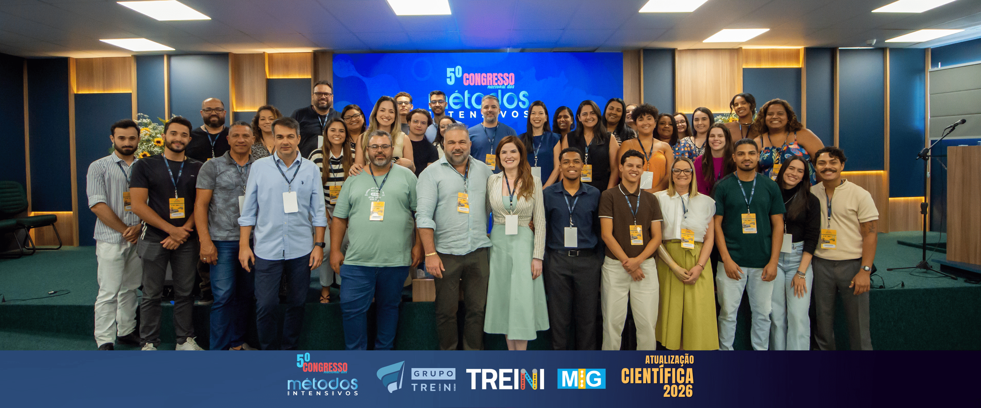 Equipe do IV Congresso Nacional de Atualização Científica 2025
